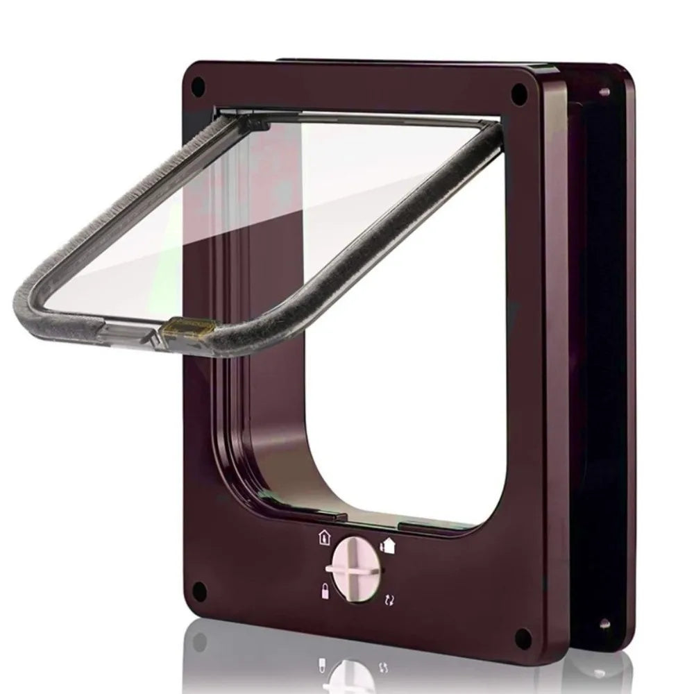 4-Way Locking Cat Flap Door