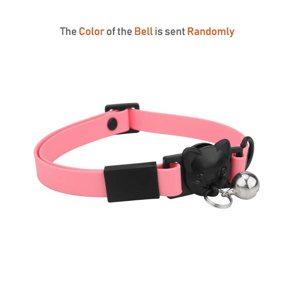 Waterproof Adjustable Cat Collar with Bell