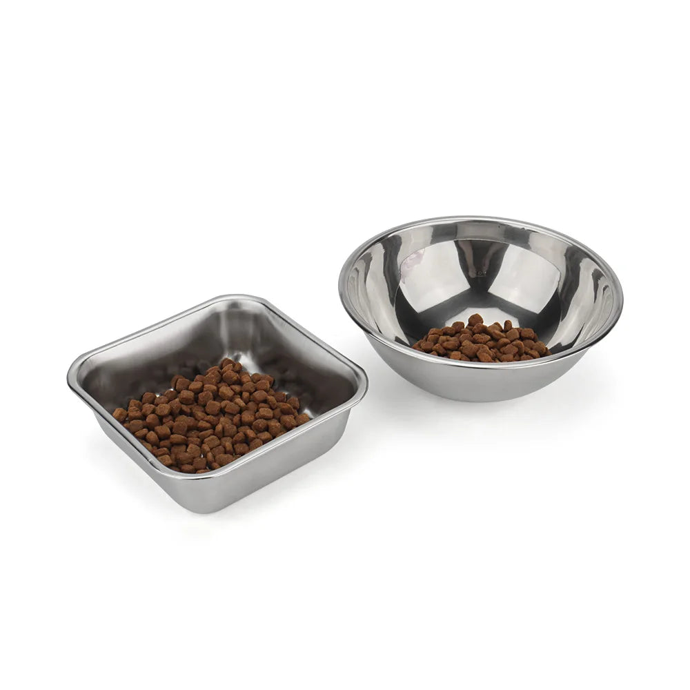 Stainless Steel Pet Food & Water Bowl