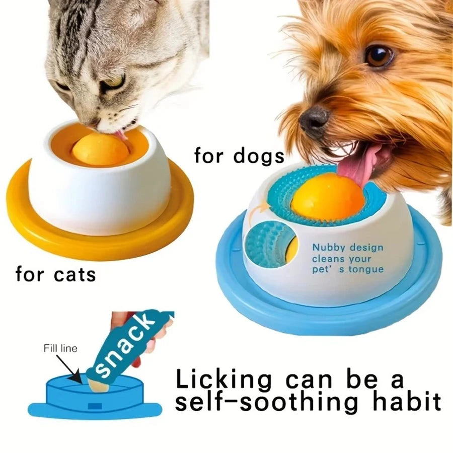 Lick Mat Slow Feeder for Dogs & Cats
