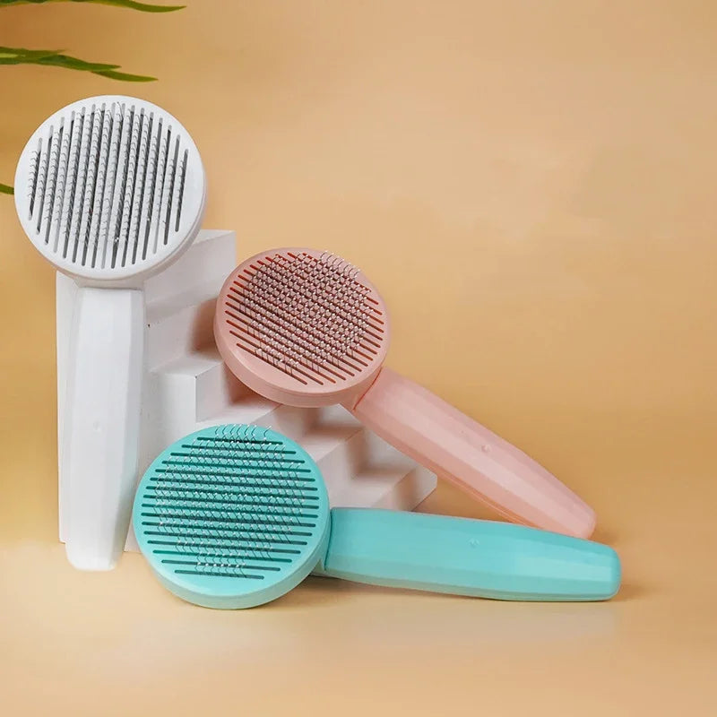 Dematting Brush and Grooming Comb for Cats and Dogs