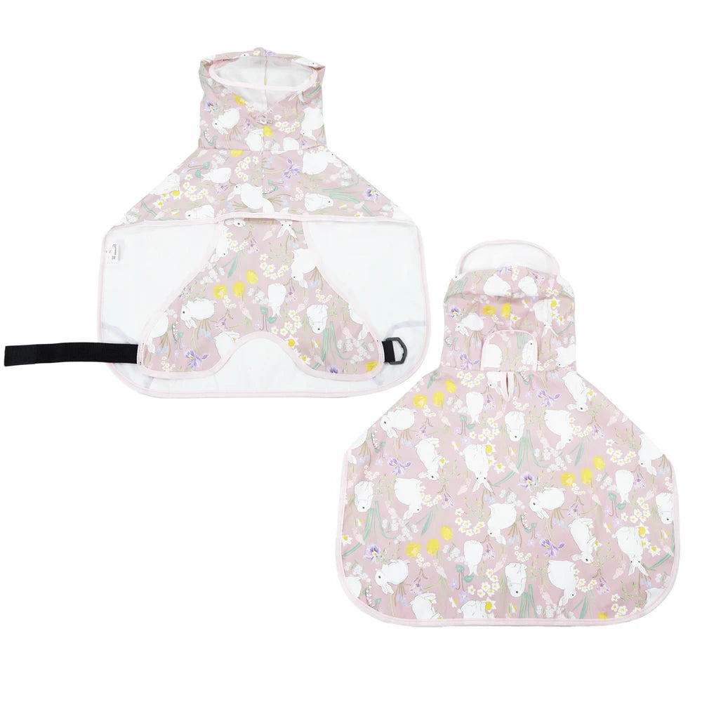 Waterproof Dog Raincoat with Fun Print