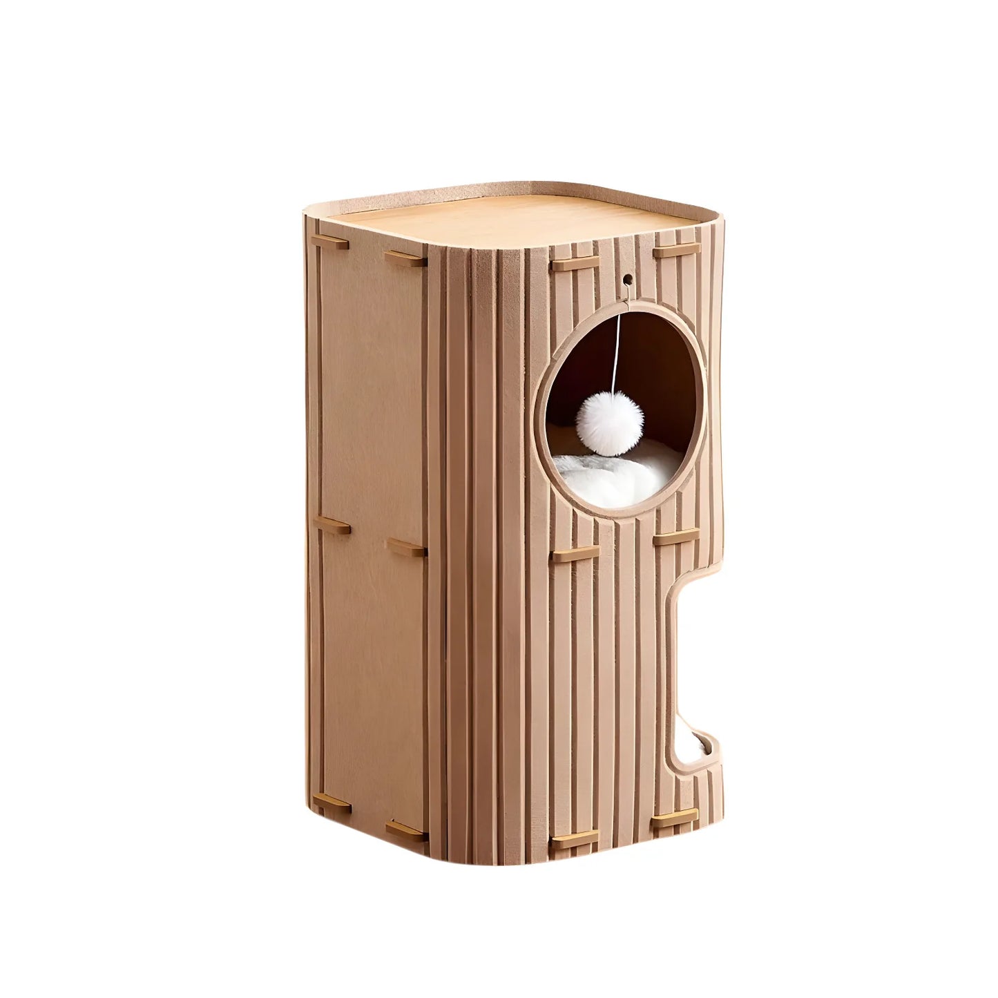 Multi-Layer Cat Tree Tower with Enclosed Sleeping Nest