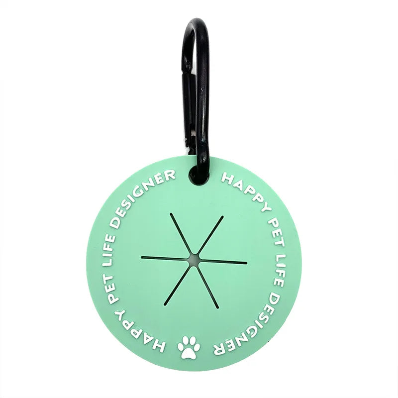 Dog Poop Bag Dispenser with Hands-Free Clip