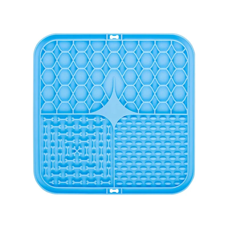 Silicone Lick Mat for Dogs — Slow Feeder & Bath Distraction