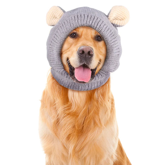 Pet Winter Hat - Warm Headgear for Dogs and Cats