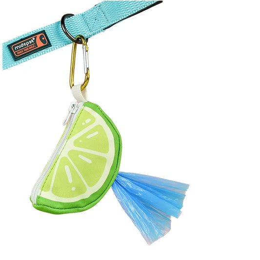 Fruit-Shaped Dog Poop Bag Dispenser - Waste Bag Carrier