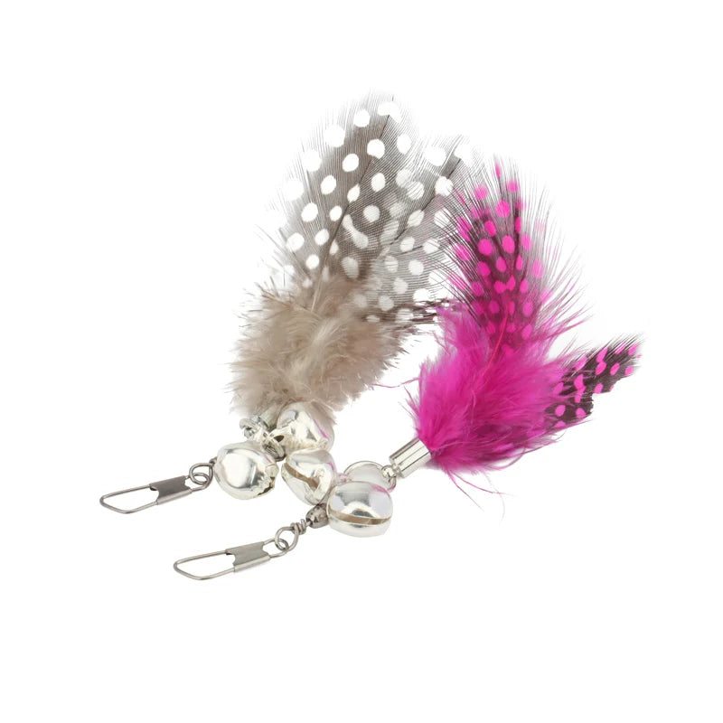 Feather Cat Teaser Toy Replacement Pack (10pcs)