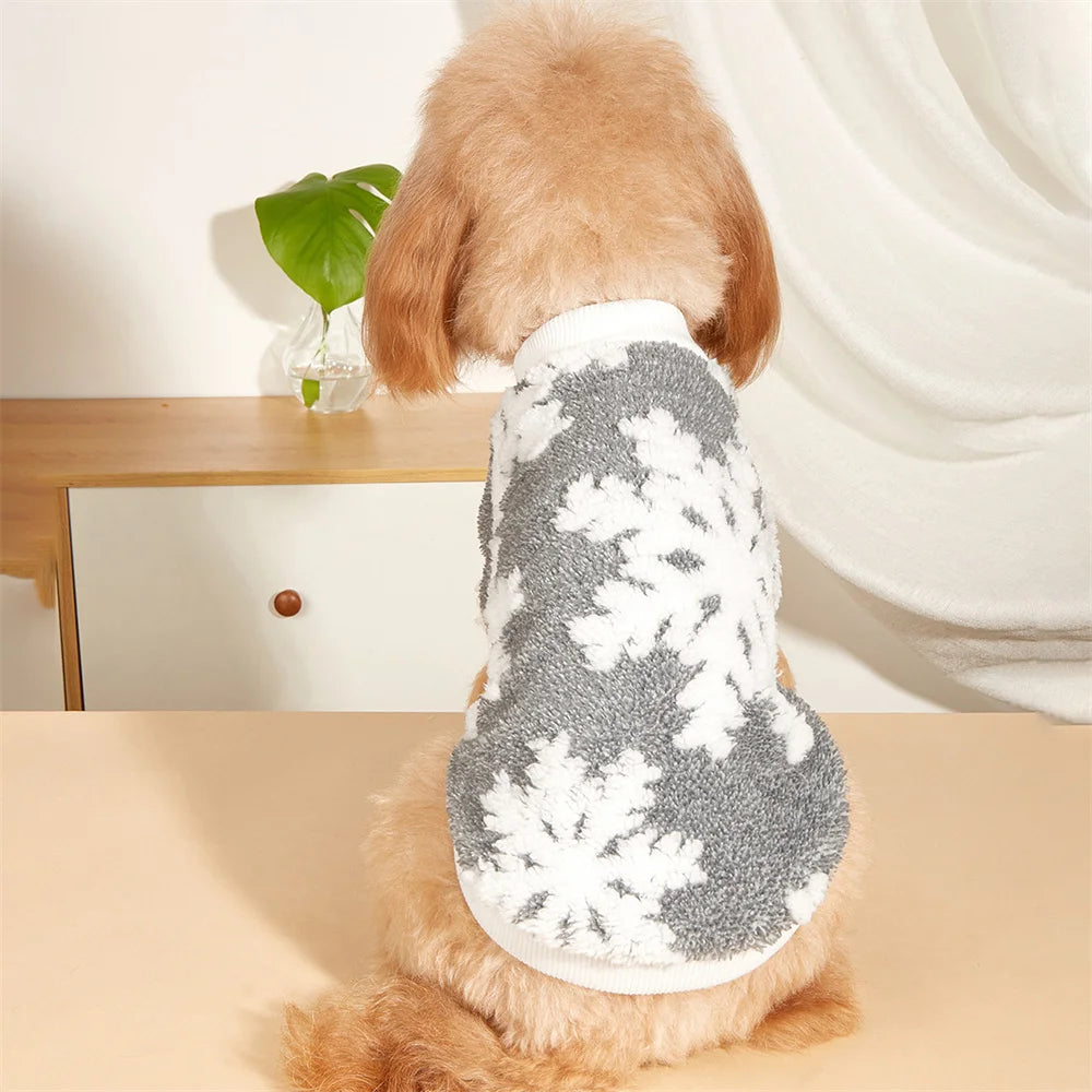 Fleece Winter Sweater for Cats & Small Dogs