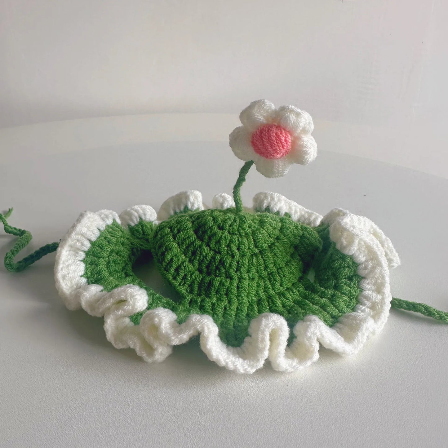 Knitted Hat & Scarf Costume Set for Cats