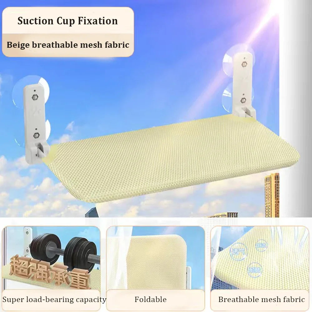 Foldable Breathable Cat Hammock & Windowsill Bed