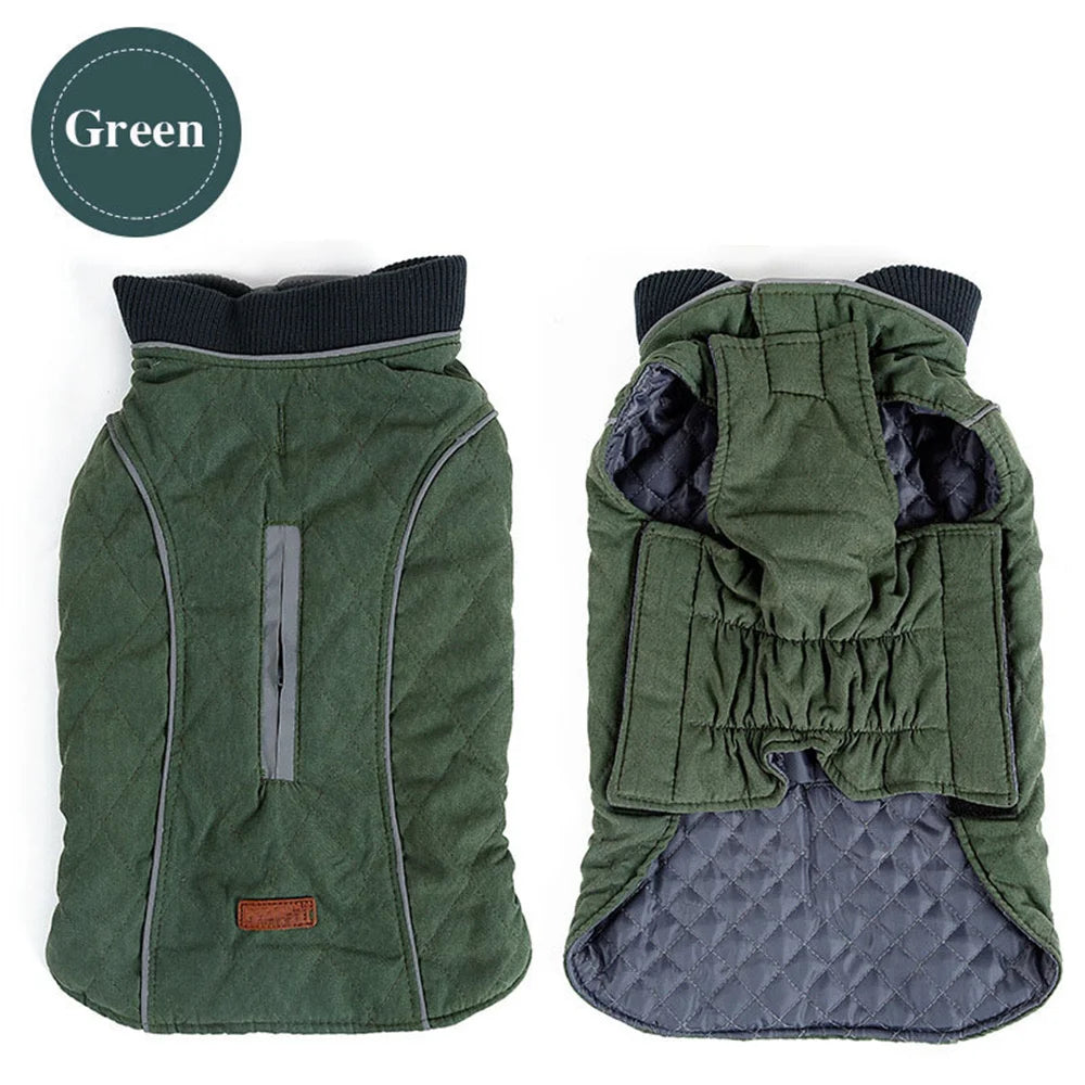 Warm Reflective Winter Jacket for Dogs — XS to 3XL