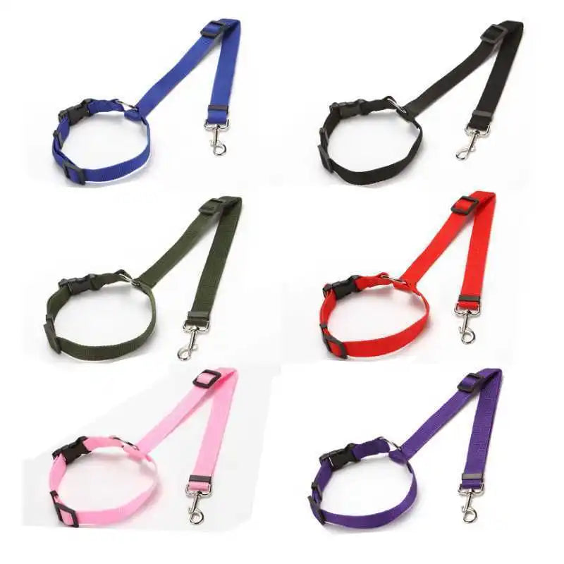 Adjustable Car Seat Belt Safety Rope for Dogs & Cats