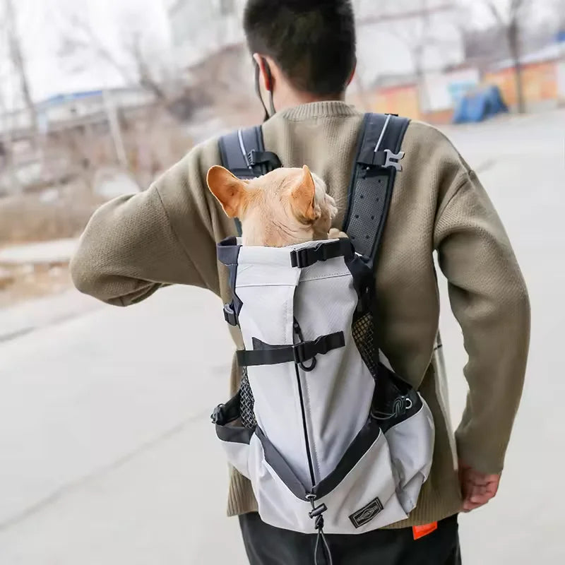 Breathable Dog Backpack Carrier for Small Dogs