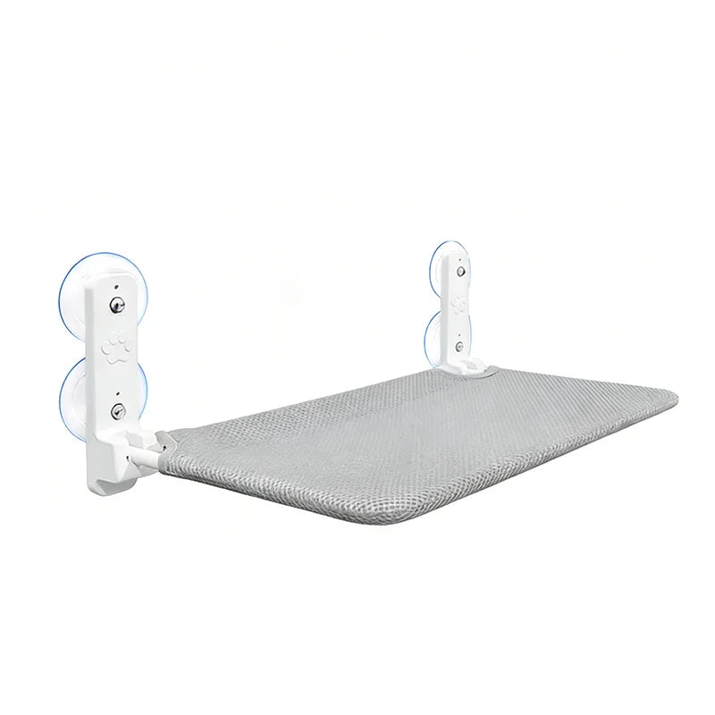 Large Cat Window Hammock – Reinforced Suction Cup Perch with Washable Cover