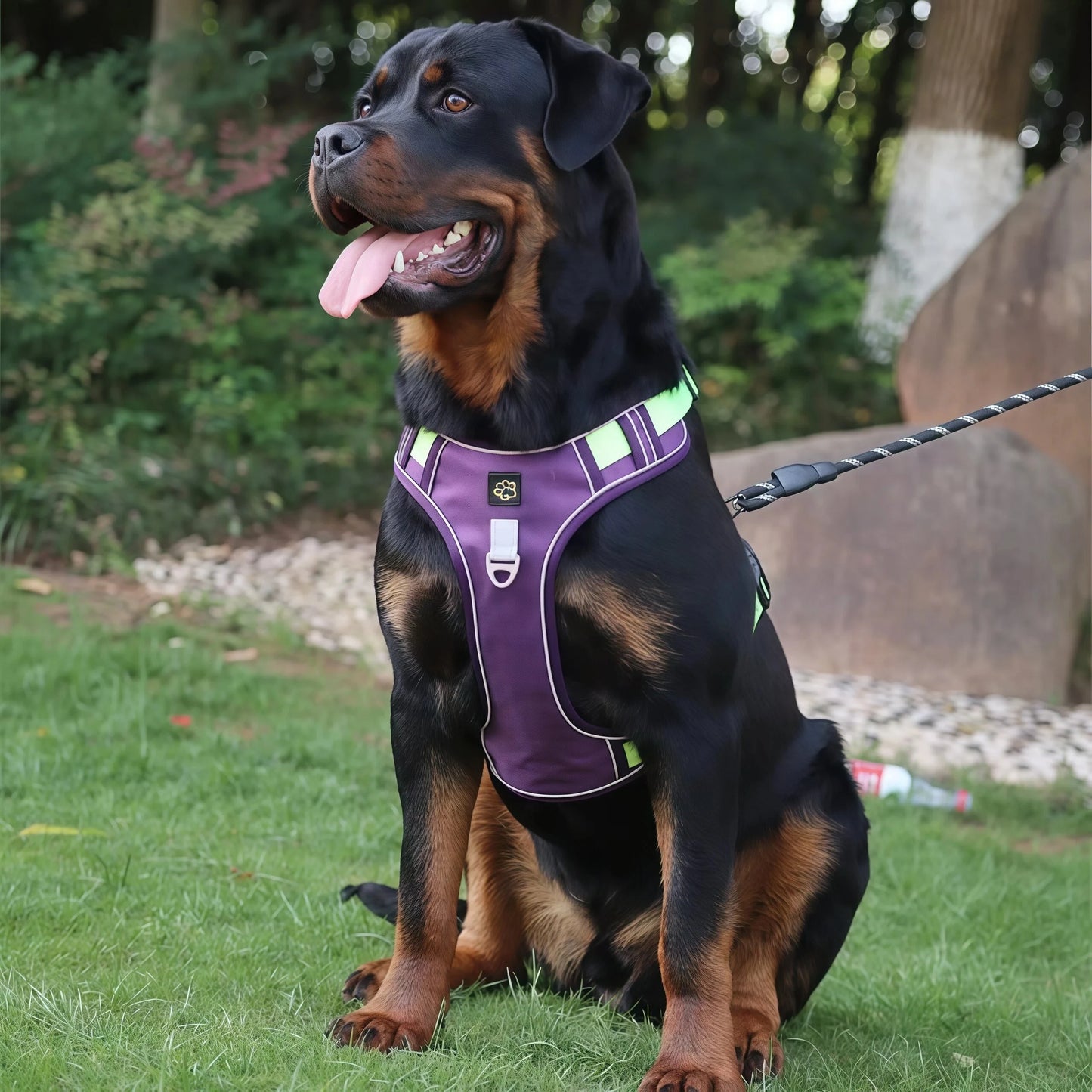 Reflective Tactical Dog Harness for Medium & Large Dogs