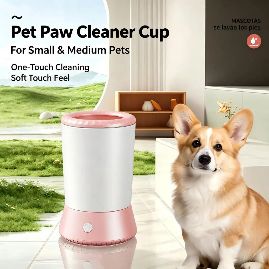 IP67 Waterproof Electric Paw Cleaner | Dual Speed | 10-Day Battery