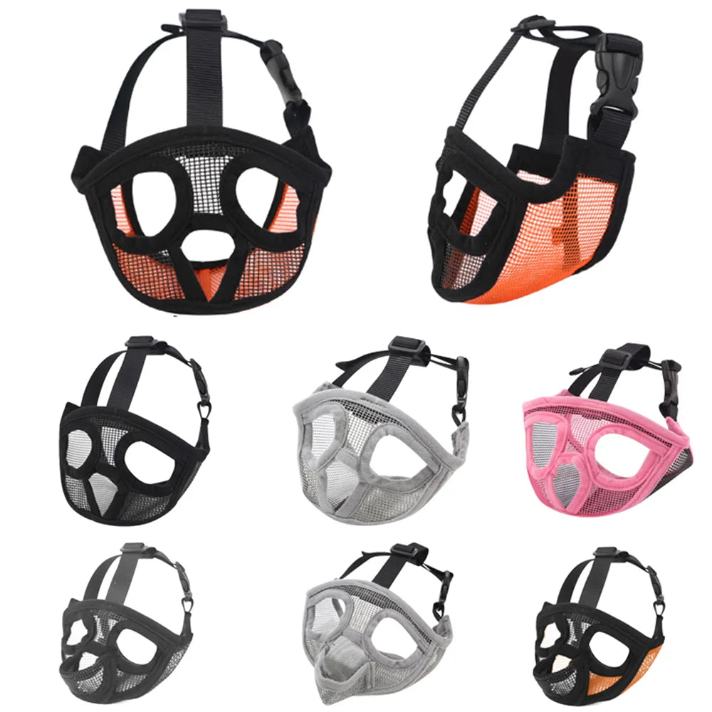 Breathable Mesh Dog Muzzle | Anti-Bite & Anti-Ingestion