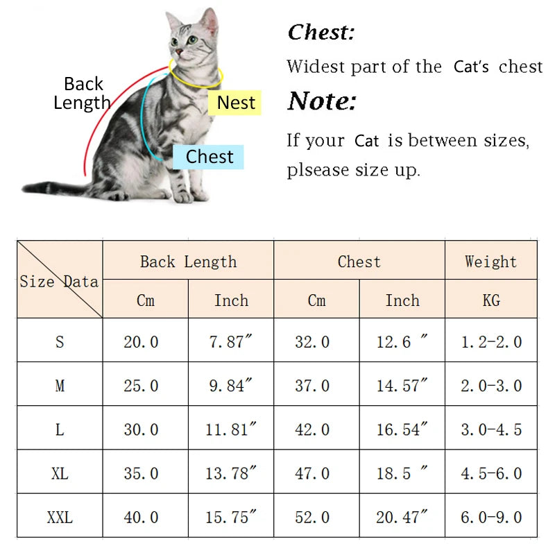 Classic Stripe Sleeveless Vest for Cats & Small Dogs