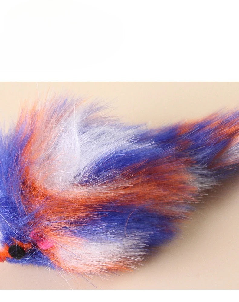 Plush Mouse Cat Toys - Interactive Play Set