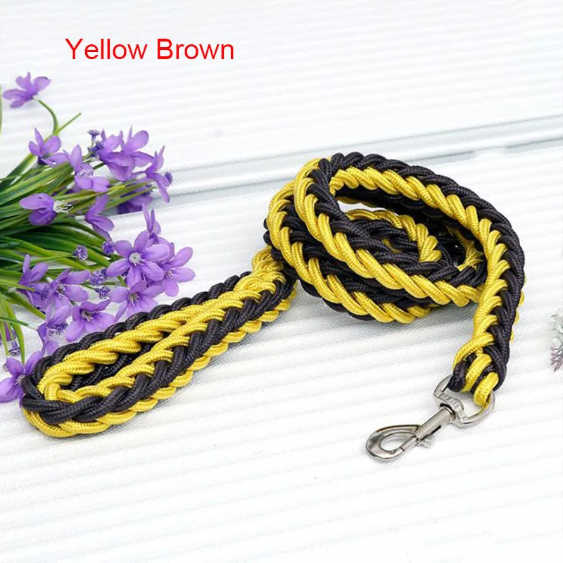 Heavy Duty Nylon Dog Leash & Collar Set - 130cm
