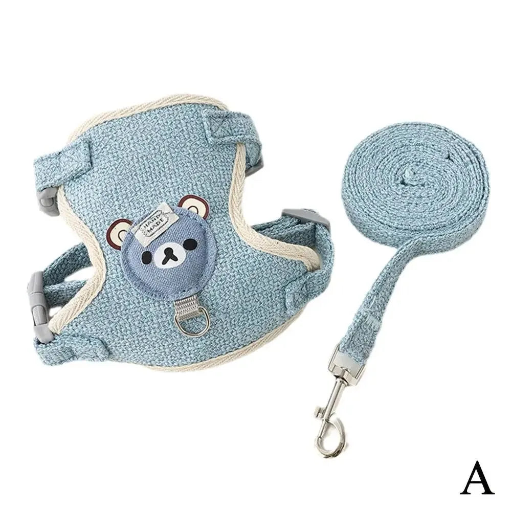 Adjustable Harness & Collar for Kittens and Small Pets