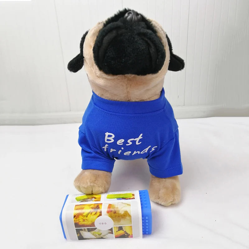 Round Neck T-Shirt Vest for Dogs — 7 Colours, S to XXL