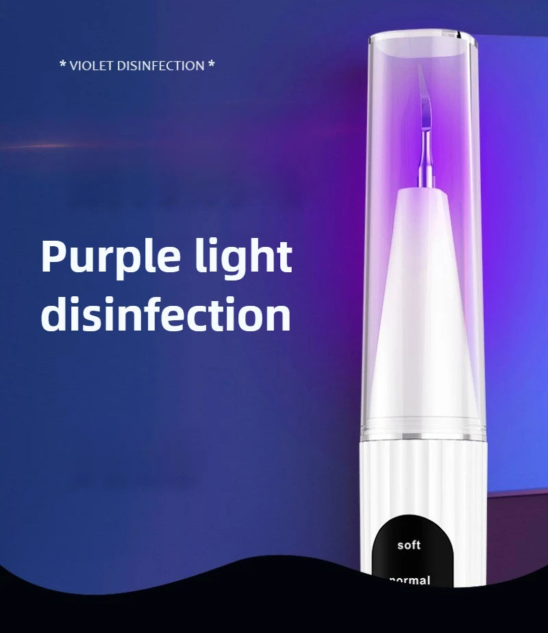 Sonic Pet Dental Cleaner – Plaque & Calculus Remover for Dogs & Cats with LED Light
