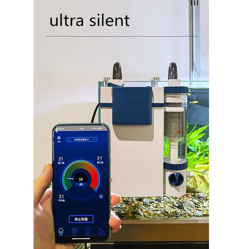 Wall-Mounted Aquarium Filter & Circulation Pump