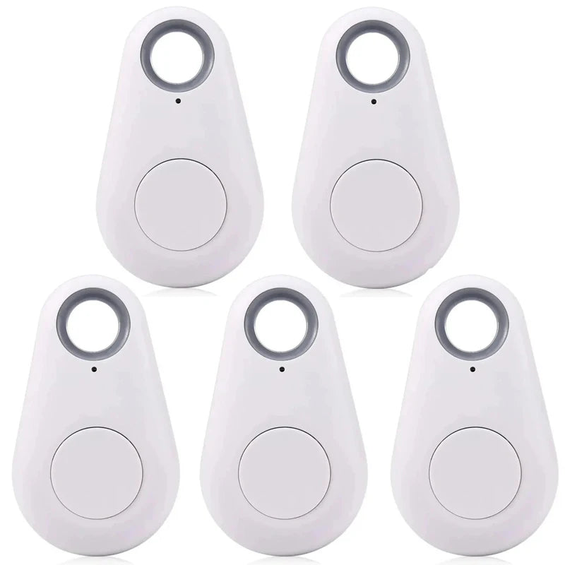 Bluetooth Anti-Lost Tracker Tags for Pets, Keys & Bags — Single to 5-Pack