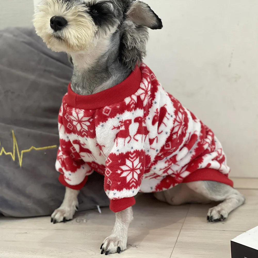 Fleece Winter Sweater for Cats & Small Dogs