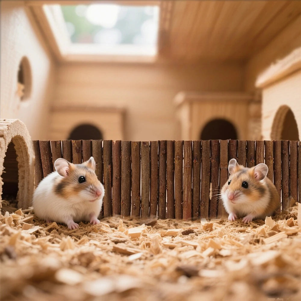 Natural Willow Chew Toy for Small Pets