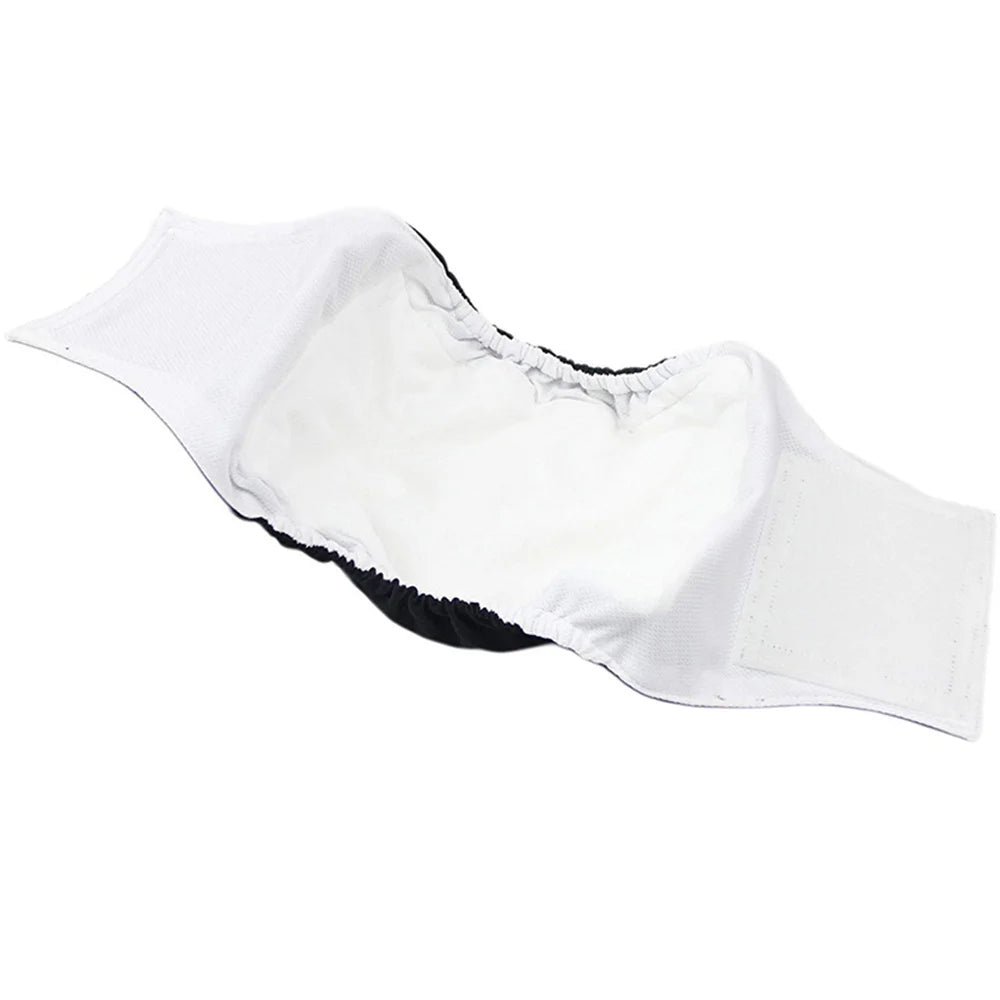 Reusable Waterproof Male Dog Belly Band Nappy Wraps