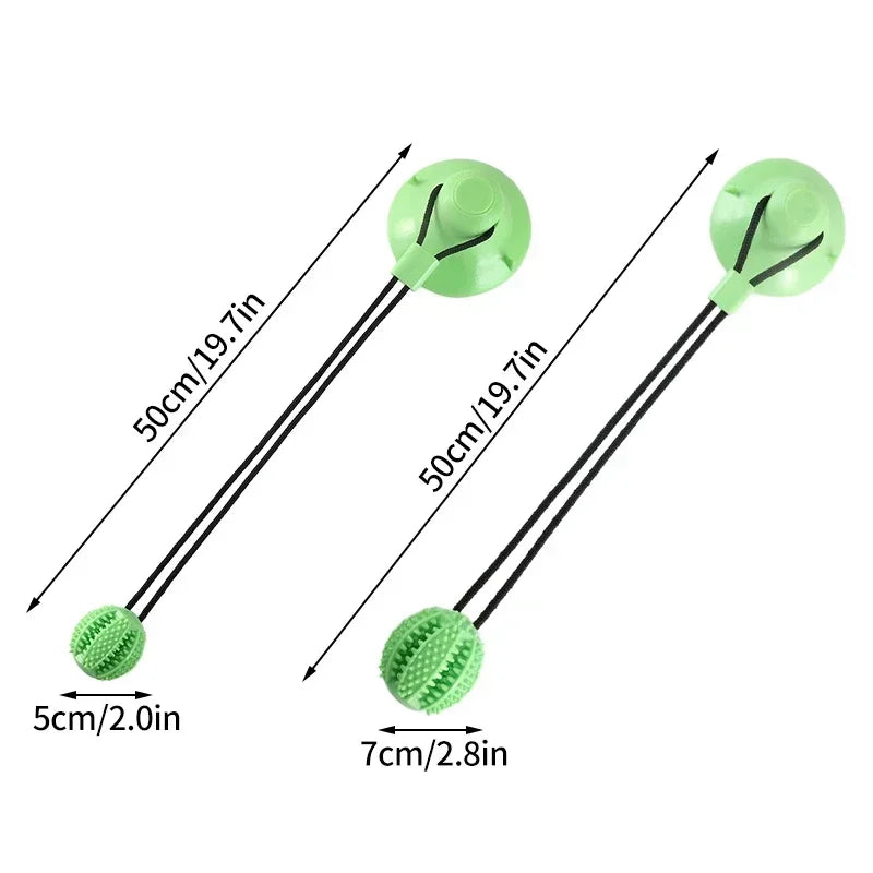 Suction Cup Tug Toy with Ball