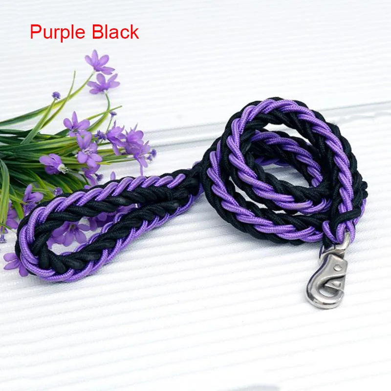 Heavy Duty Nylon Dog Leash & Collar Set - 130cm