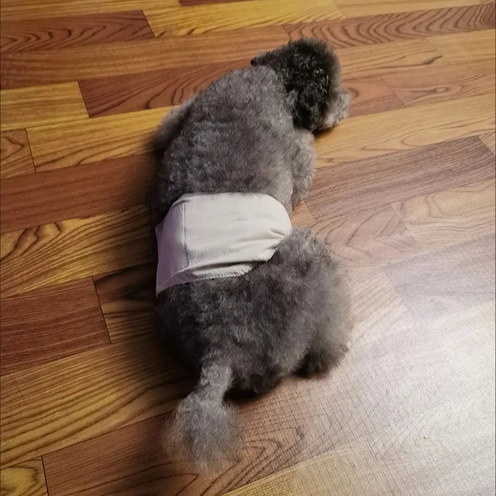 Reusable Waterproof Male Dog Belly Band Nappy Wraps