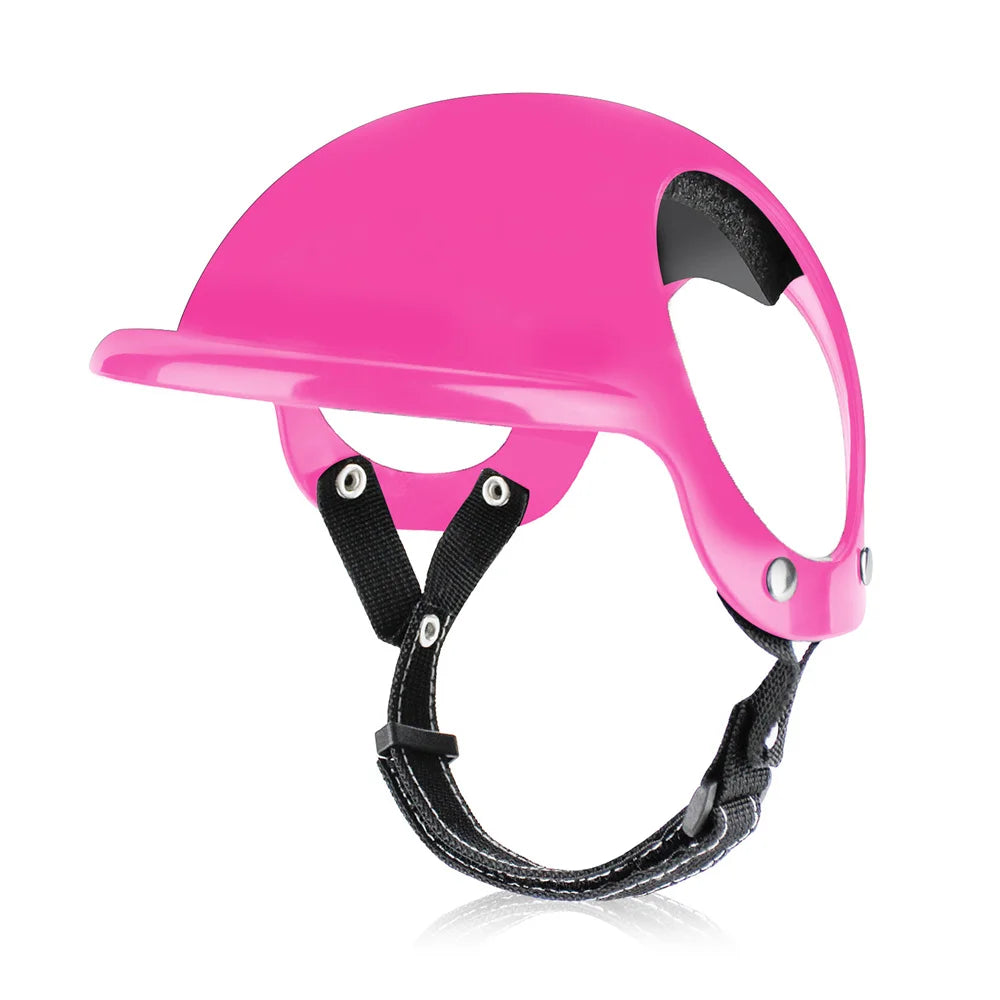 Cool Pet Dog Safety Helmet for Small Medium Dogs French Bulldog Doberman Pinscher Adjustable Motorcycle Helmets Pet Accessories