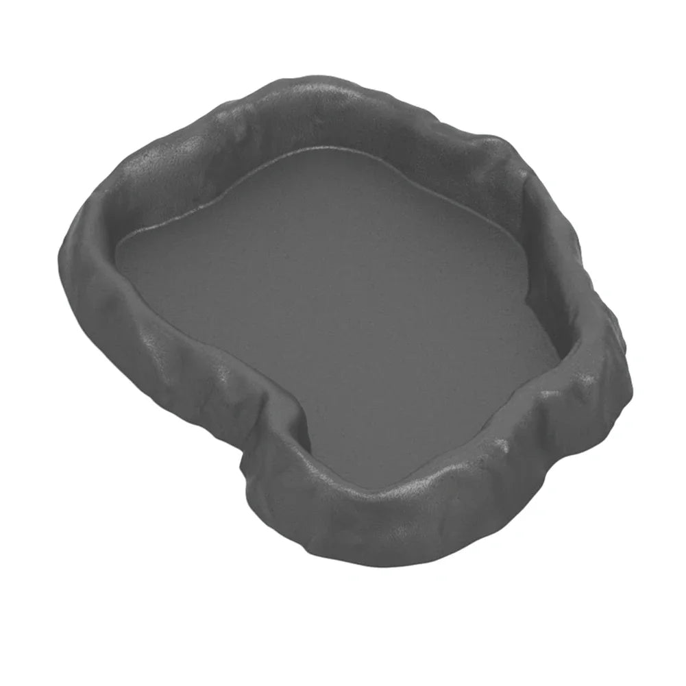 Reptile Rock-Style Food & Water Bowl for Terrariums