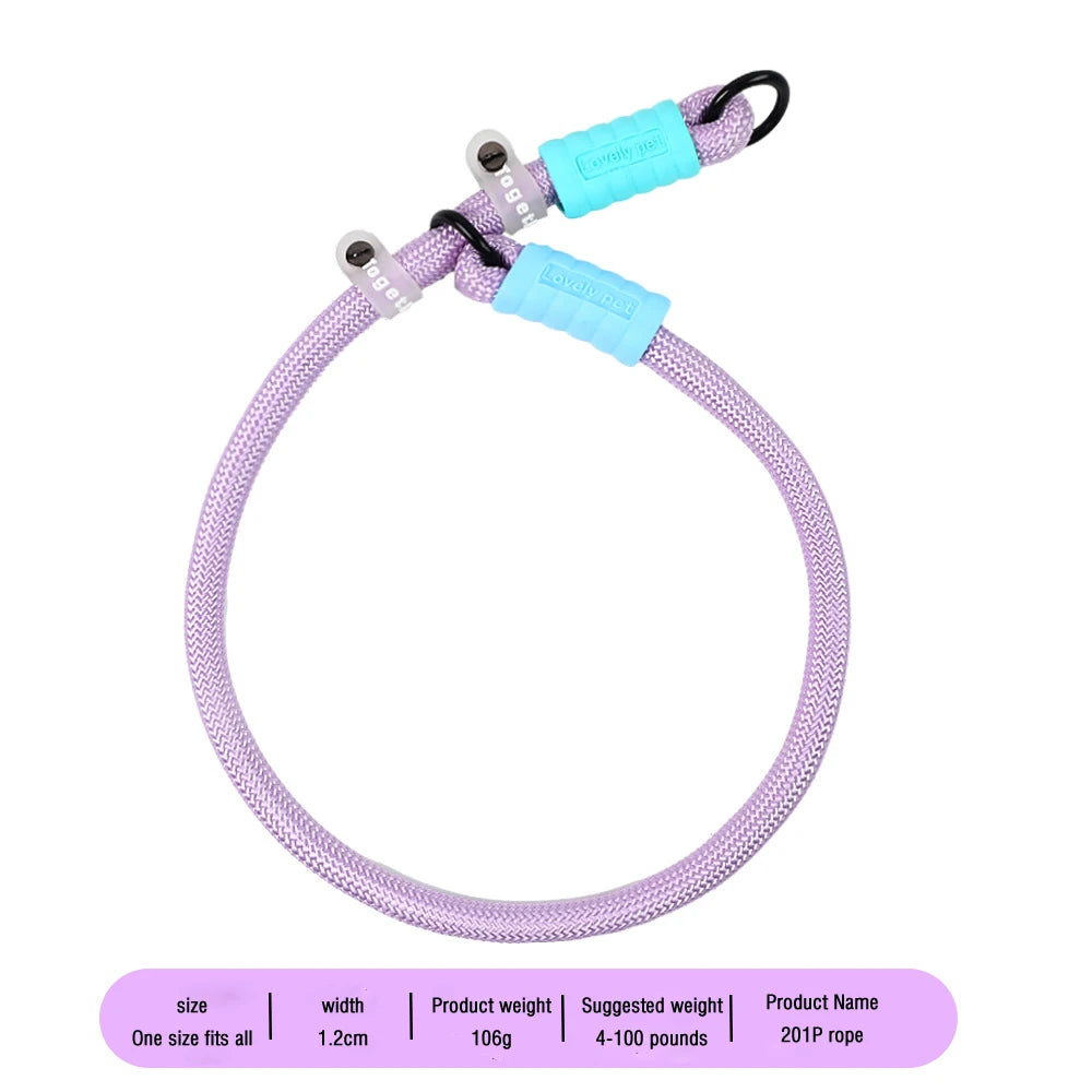 Anti-Slip Nylon Dog Lead — Lightweight & Wear-Resistant