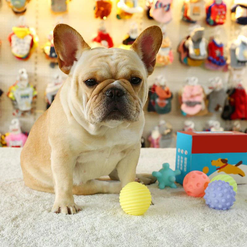 Squeaky Ball Toys for Small Dogs — 6cm