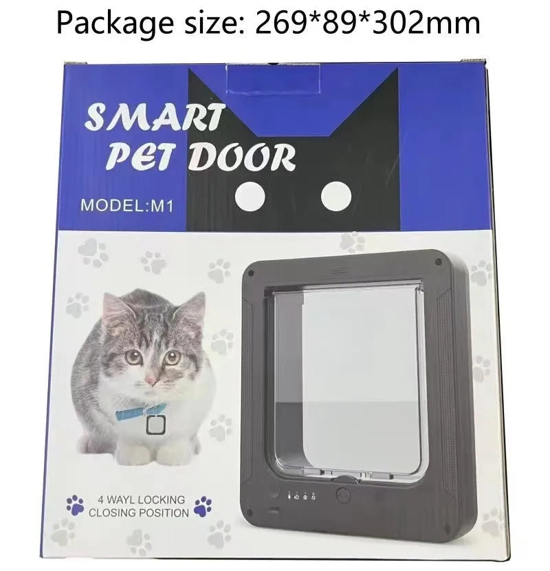 RFID Smart Cat Flap Door — Sensor-Activated
