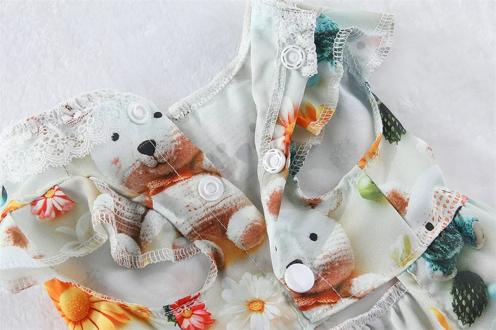 Lace Collar Dress for Cats & Small Dogs