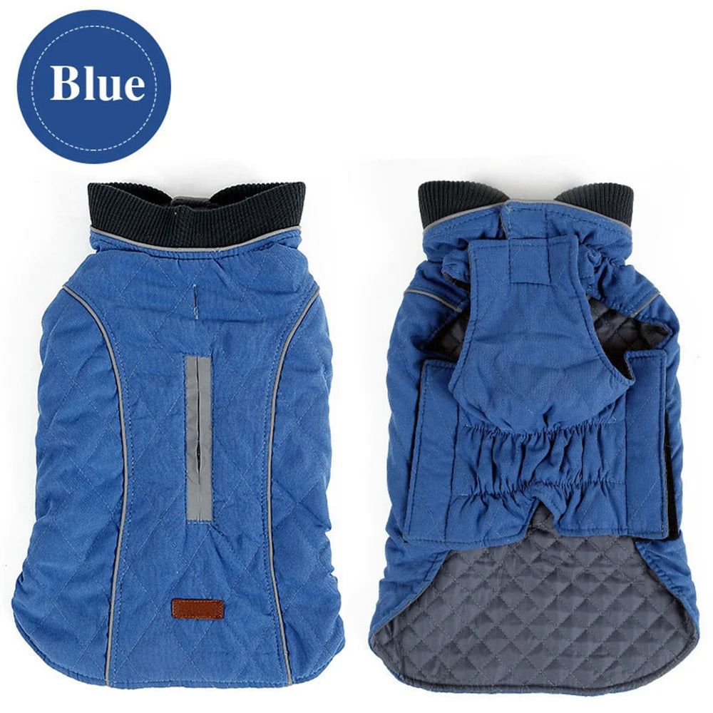 Warm Reflective Winter Jacket for Dogs — XS to 3XL