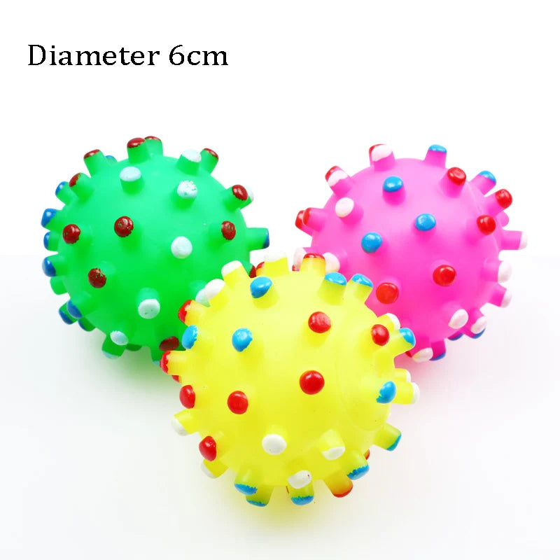 Squeaky Ball Toys for Small Dogs — 6cm
