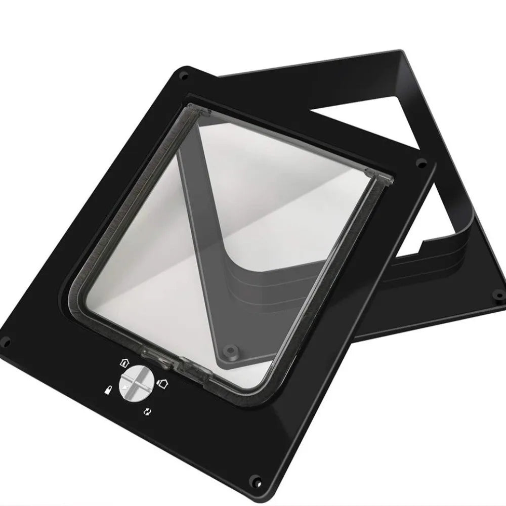 4-Way Locking Cat Flap Door