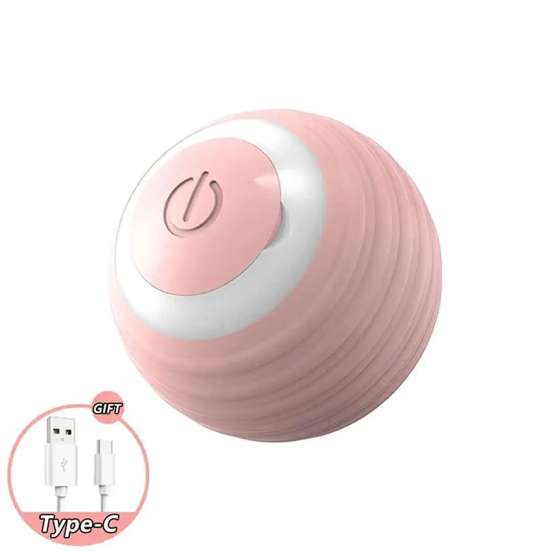 Smart Touch & Motion Activated Rolling Ball Toy for Cats & Dogs
