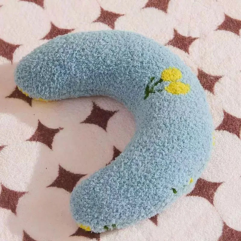 Ultra Soft Fluffy Cat Calming Pillow — Half Donut Cuddler for Joint Relief & Better Sleep