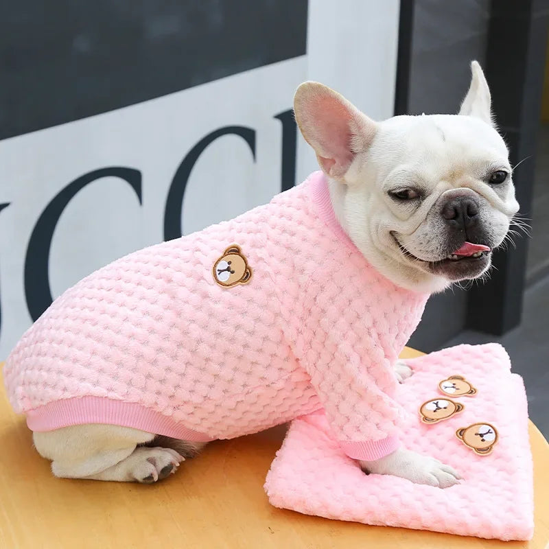 Manteau pull chaud pour chiot | Pull d'automne-hiver pour chiens et chats de petite taille