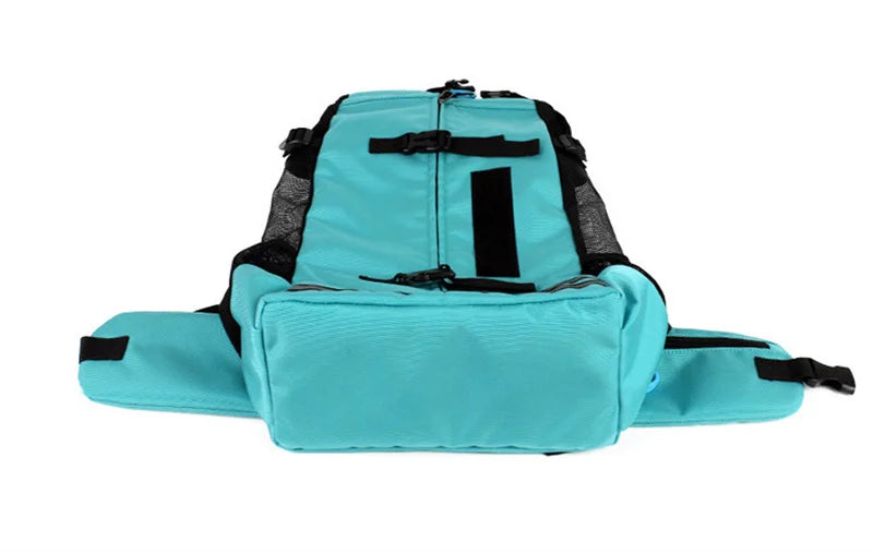 Fashion Waterproof Dog Travel Backpack Thickened Widened Straps Pet Carrier Bags to Be Cozy Eazy for Medium Dogs Corgi Shiba Inu