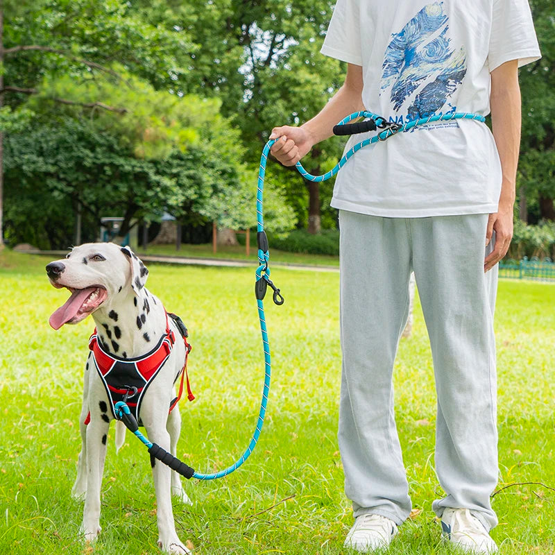 Heavy Duty Rope Dog Lead with Padded Handle – 7.8ft